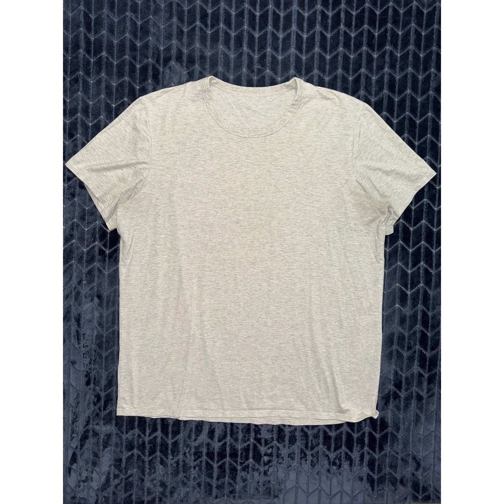 Lululemon Men's Ivory Outdoors Pullover Metal Athleisure Preppy Yoga Sz L